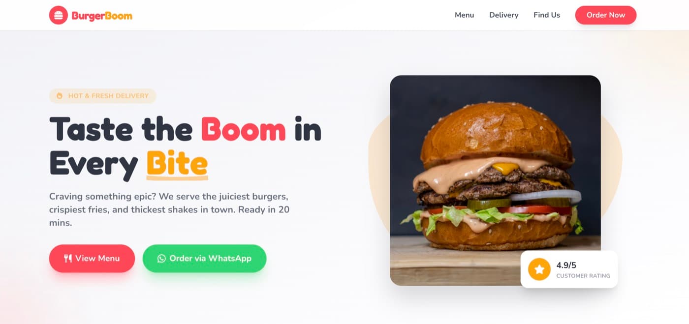Fast Food demo