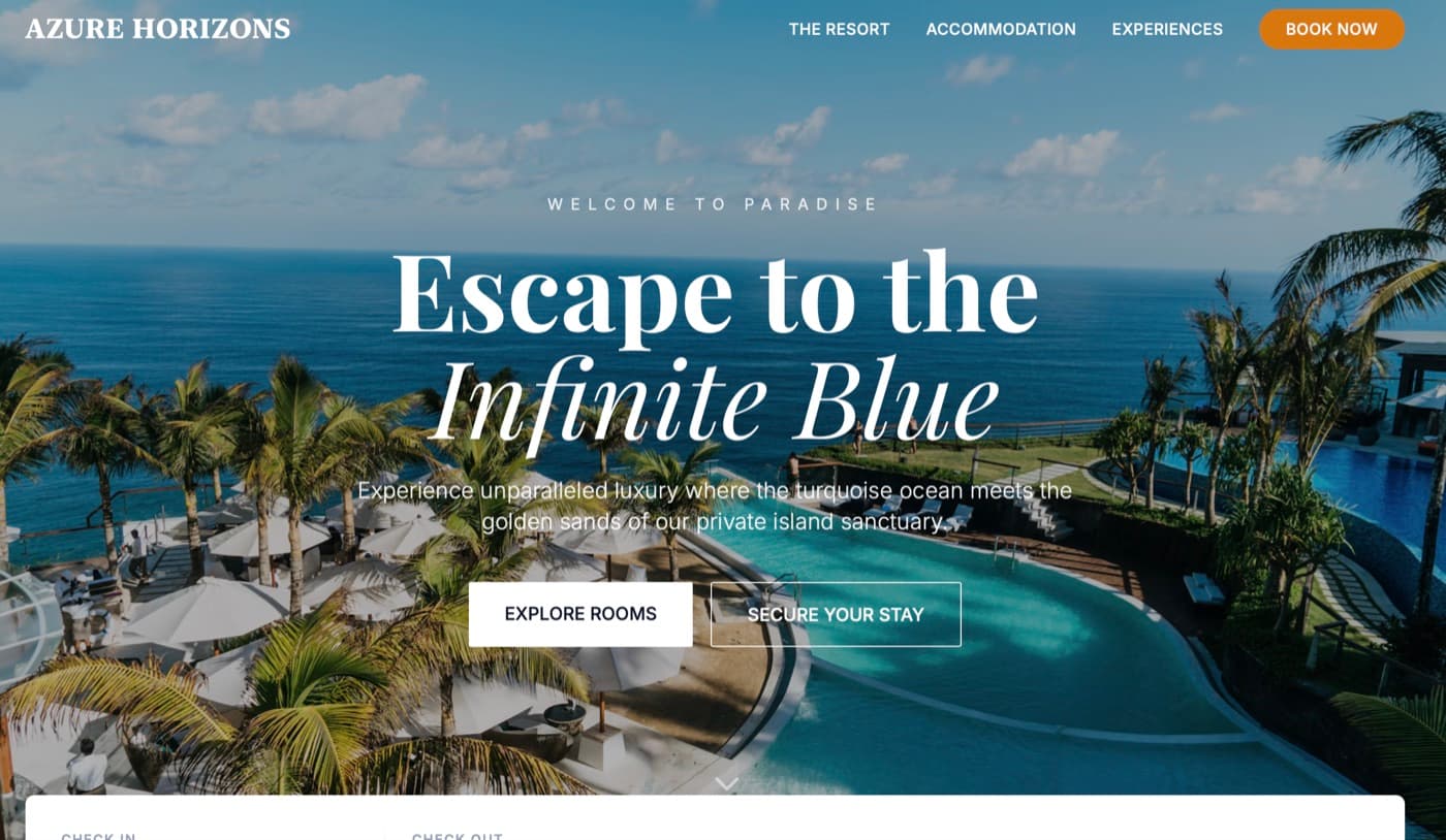 Resort & Spa demo