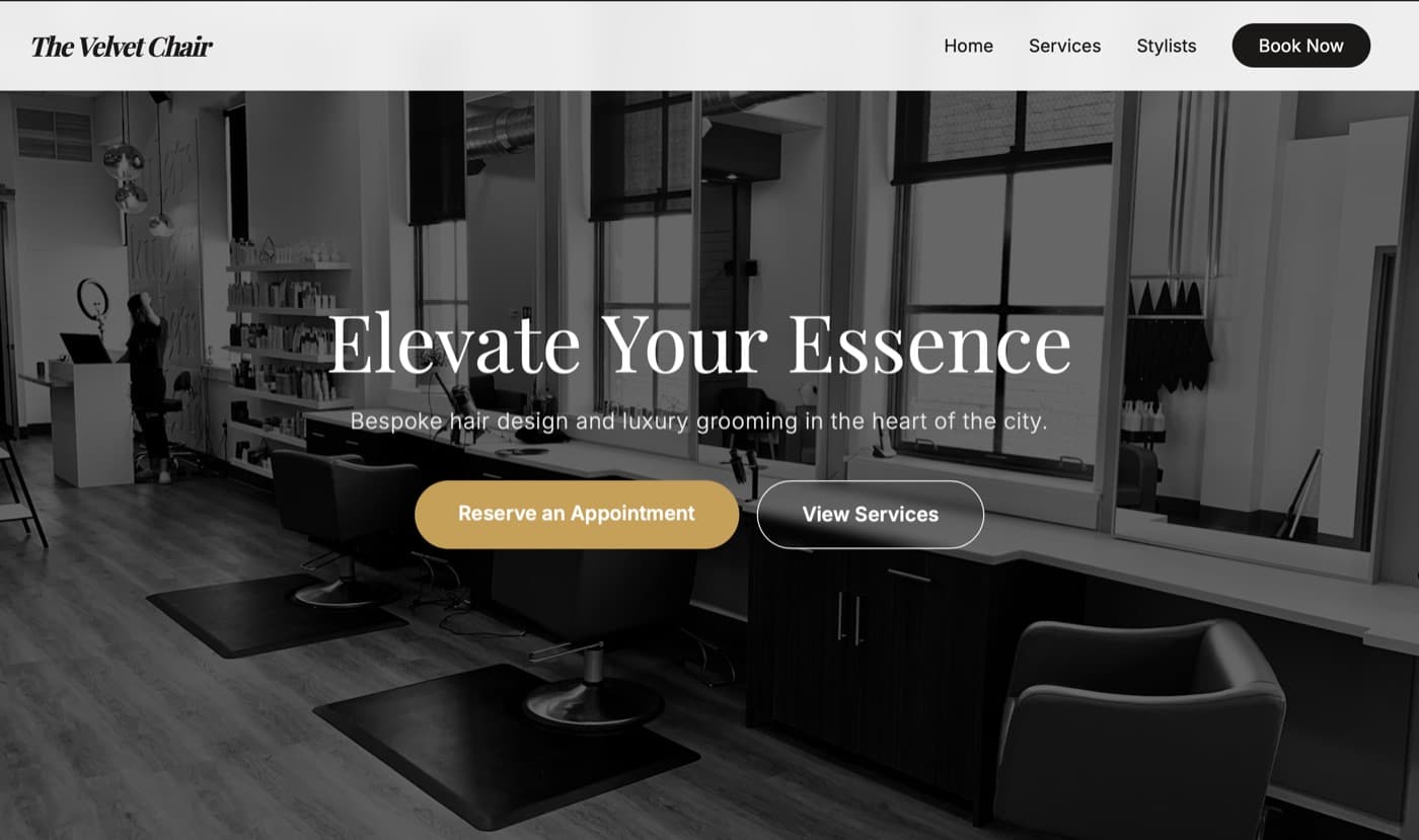 Salon & Spa demo